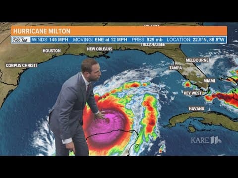 HURRICANE MILTON TRACKER: Storm barrels toward Tampa Bay