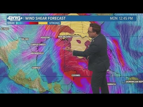 New Orleans Weather:  Dry week, watching tropical moisture