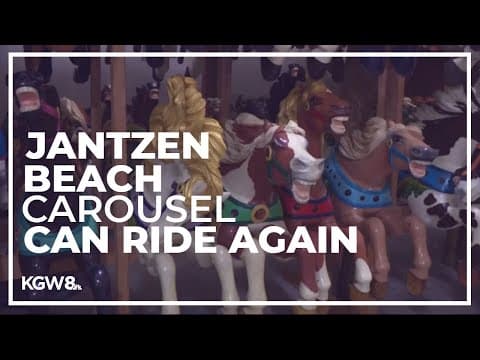 Oregon nonprofit plans to bring back the Jantzen Beach carousel