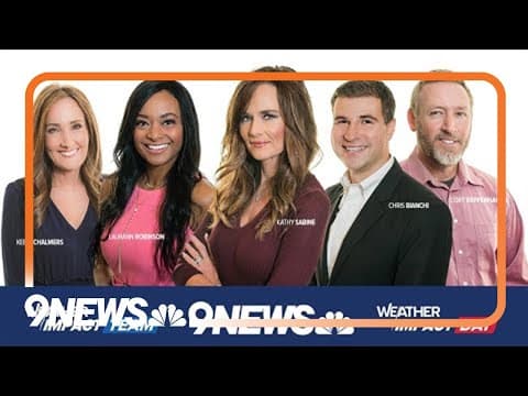 9NEWS forecast | Warm, dry weather today