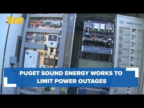 Puget Sound Energy works to make power outages 'invisible' to customers