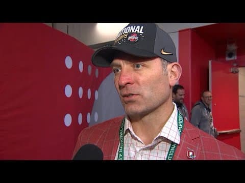 Ross Bjork postgame interview | Ohio State-Notre Dame national championship
