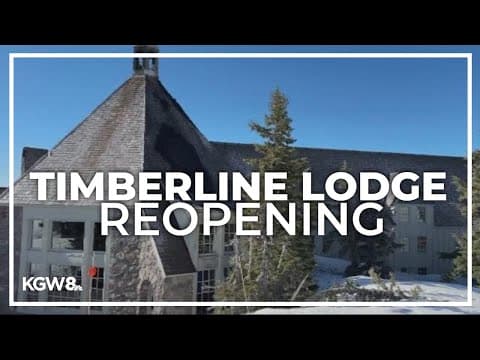Timberline Lodge set to reopen Sunday after fire