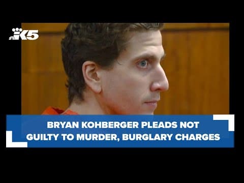 FULL VIDEO: Not guilty plea entered for Bryan Kohberger in Idaho murders case