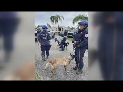 Ohio Task Force 1 providing support to central Florida following Hurricane Milton