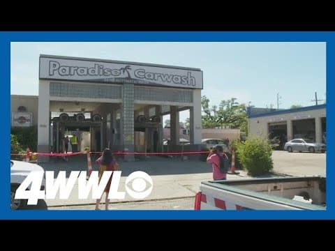 Abandoned Gert Town carwash is torn down amid crime concerns