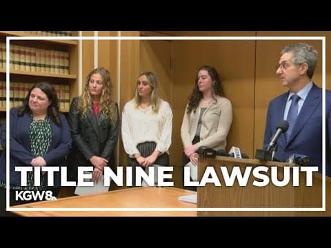 University of Oregon athletes file Title Nine lawsuit