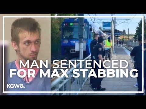 Man sentenced to 18 years for stabbing 2 teens on TriMet back in September