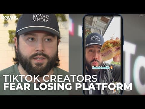 Portland businesses, creators brace for potential TikTok ban