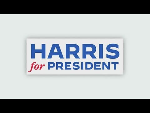 Kamala Harris debuts new logo for 2024 presidential race