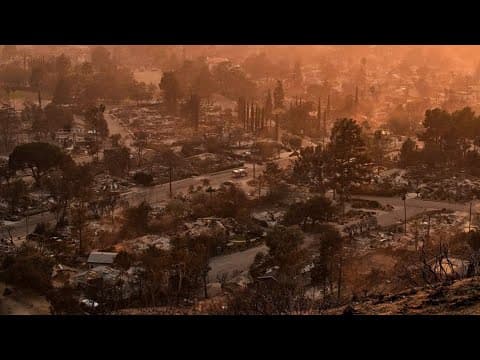 Crews report some progress in California wildfire fight