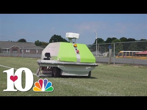 'Turf Tank Robot' is painting Cocke County sports fields ahead of athletic season