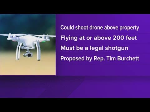 Rep. Tim Burchett proposes bill allowing homeowners to shoot down drones