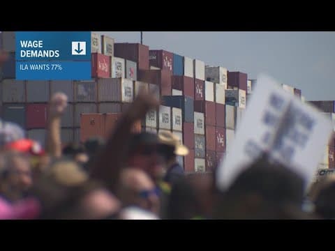 Retailers say there is no reason to panic buy amid port strike