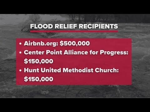 TEGNA Texas Flood Relief Fund to provide $800,000 in grants to aid Central Texas flood recovery