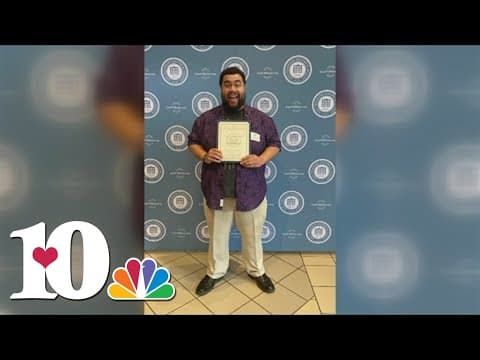 Huge congratulations to our 10News visual storyteller William Winnett