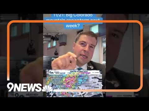 Several days of snow could impact Colorado travel before Thanksgiving