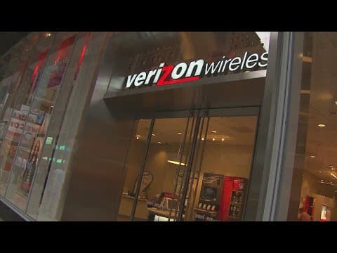 Verizon service is back online after an outage yesterday