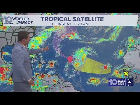 Tracking the tropics: Tropical Storm Gabrielle could become hurricane by the weekend
