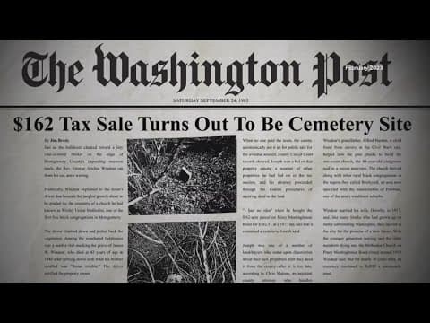 After a year of delays, Montgomery County gives green light for restoration of historic Black cemete