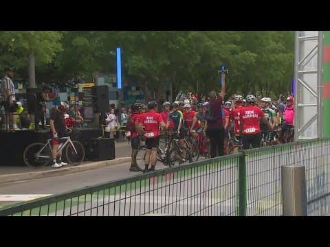Tour de Houston gets underway with goal of planting more trees in Houston