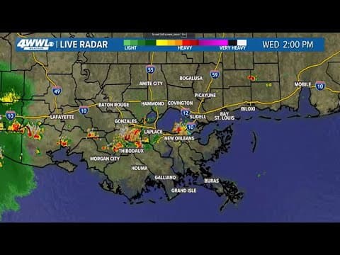 LIVE Radar: Flash flood warning in New Orleans | May 28, 2025