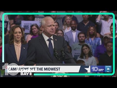 Harris introduces new running mate Minnesota Gov. Tim Walz as the 'vice president America deserves'