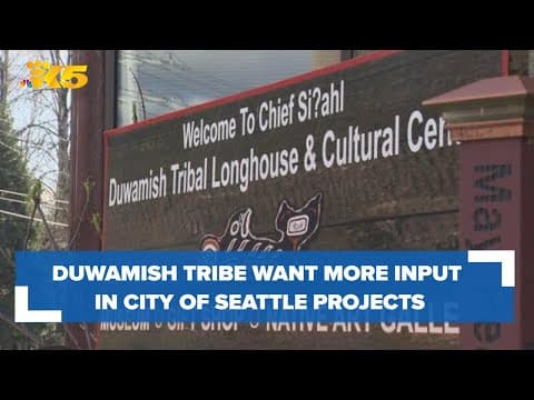 Duwamish seek more input into City of Seattle projects