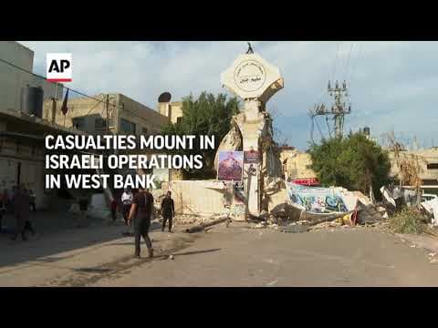 Israel raids West Bank’s Jenin refugee camp, four Palestinians killed