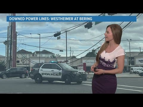 Houston road closures day after Beryl tore through Southeast Texas