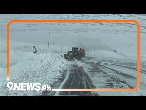 Trail Ridge Road is not anticipated to open over the Memorial Day Holiday weekend