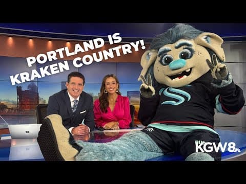 Seattle Kraken to take on the Toronto Maple Leafs; Buoy comes to Portland ahead of the big game