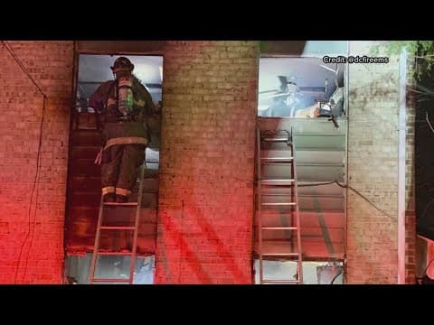 Firefighters investigate cause of DC house fire
