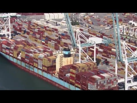 Thousands of dock workers go on strike, possibly affecting grocery prices