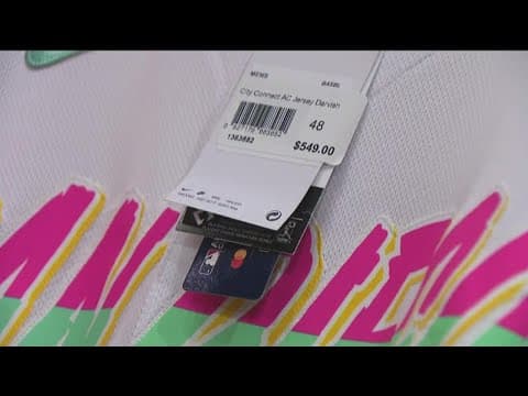 Padres fans paying big bucks for gear