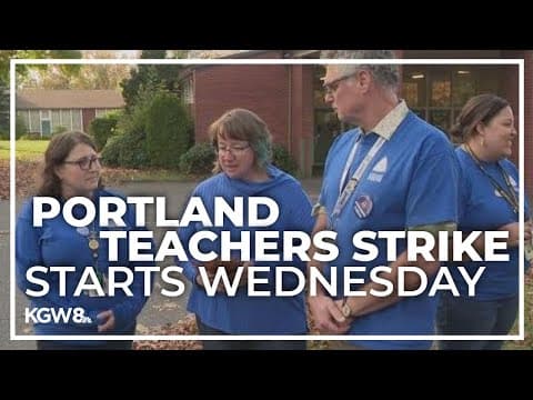 Classes canceled Wednesday as Portland teachers set to strike