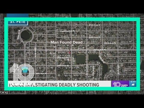 St. Pete police investigating deadly shooting