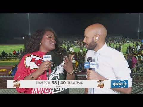 Watch the full Celebrity Flag Football Challenge here