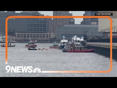 NYC mayor says family of Spanish tourists died in helicopter crash into Hudson River