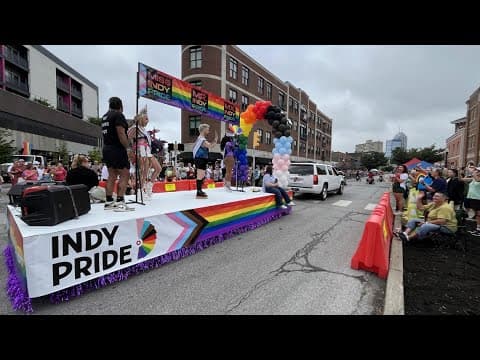 Around 60,000 people attend Indy Pride Parade in downtown