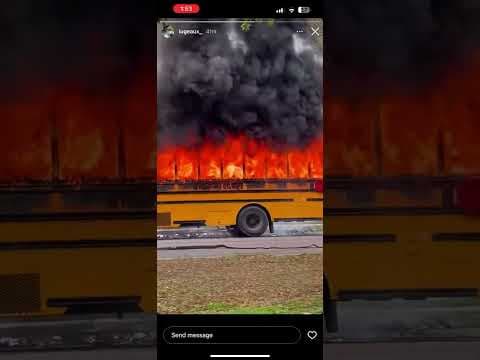 New Orleans School Bus Fire