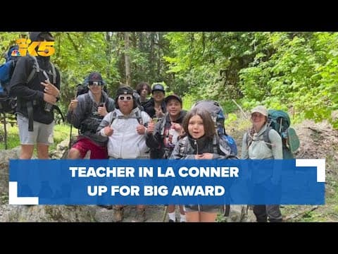 Teacher in small-town La Conner up for big award