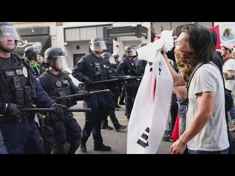 Trump sends Marines, National Guards to LA amid anti-ICE protests