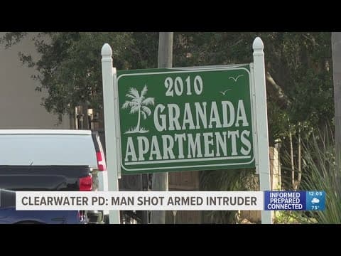 Police: Intruder dead after attempting home invasion at Clearwater apartment complex