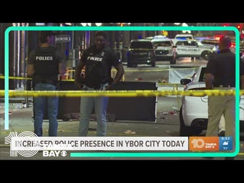 Increased tension, police presence in Ybor City after shooting
