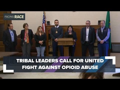 Tribal leaders call for united fight against opioid abuse crisis