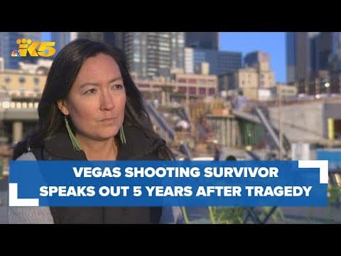 'There's no reason for this to be the norm': Vegas shooting survivor speaks out