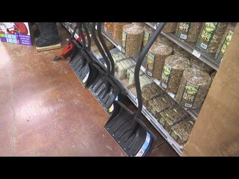 Hoosiers prepare for first snow of the season