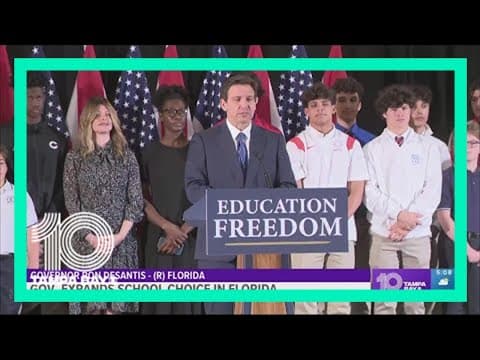 DeSantis signs universal school choice voucher bill into law