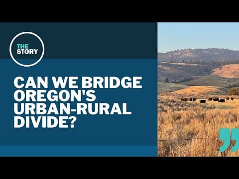 Is there a political solution for bridging Oregon’s urban-rural divide?